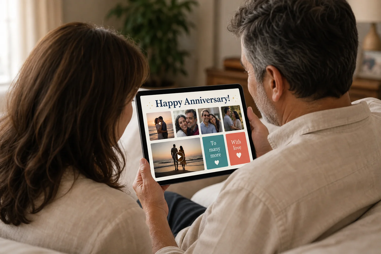 Create a wedding wish board together